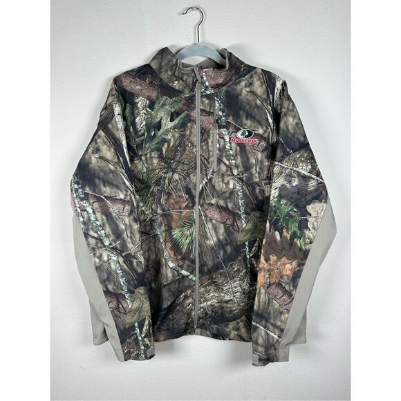 Mossy Oak Hunting Camo Zip up jacket sz XL - Picture 1 of 9